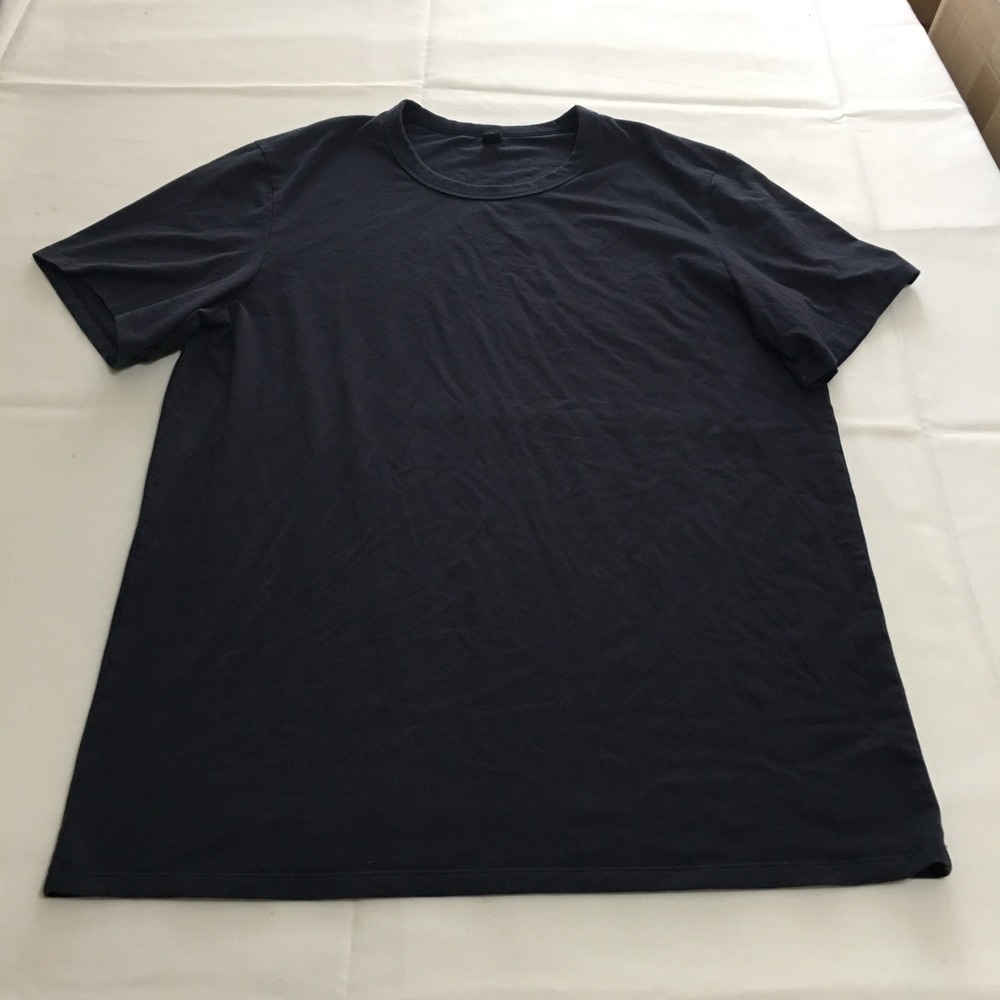 Lululemon T-Shirt Mens Medium Blue Short Sleeve Crew Neck